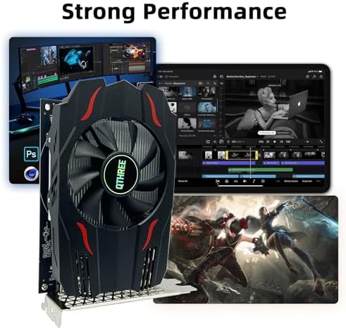 QTHREE Radeon RX 560 4GB GDDR5 Video Graphics Card GPU,128 Bit,DVI,HDMI,DP - Image 6