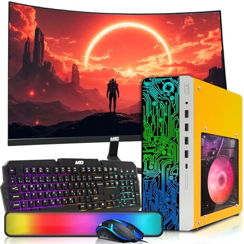 HP Desktop Computer, Lambo AMD Ryzen 3 PRO, 16GB RAM, 1TB SSD, Win 11 by Amazon+Renewed