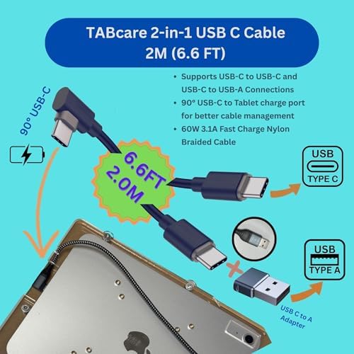 Anti-Theft Acrylic VESA Enclosure for Apple iPad Pro 11" 2024 M4 2025 M5 with Free Wall Mount Kit & 90-Degree Angle USB C Cable (Black) - Image 6