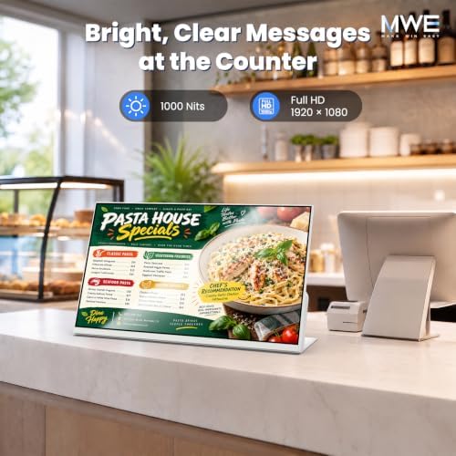24Inch Desktop Digital Signage, 1000Nit 1080p Android Display - Image 2