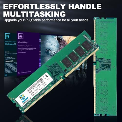 8GB DDR4 RAM 2400MHz UDIMM PC4-19200 DDR4-2400T CL17 DIMM Non-ECC 1RX8 Desktop Memory - Image 5