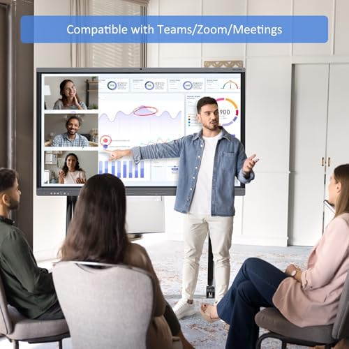 Shiarffe X5 Smart Board 4K 86 Inch Interactive Whiteboard - Image 3