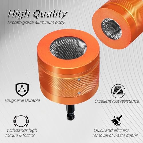 Aluminum Alloy Copper Pipe Cleaner for Drill, - Image 4