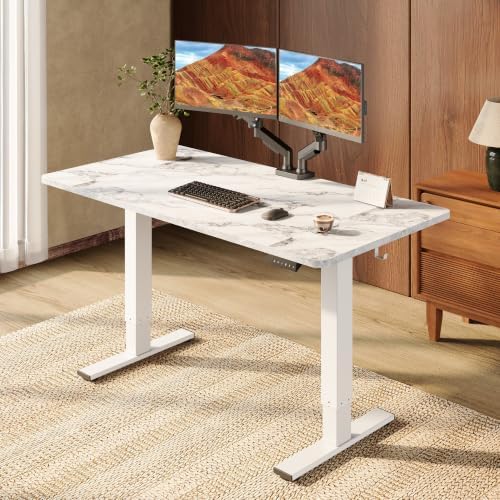 SANODESK 1'' Thick One-Piece 55 x 28'' Height Adjustable Standing Desk by sanodesk