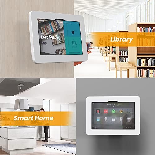 Tablet Wall Mount Compatible with 11" Samsung Galaxy Tab A11+, Tab A9+, Anti-Theft Lock Adjustable - BSW101WJ - Image 3