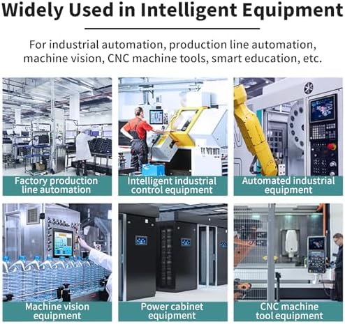 Industrial Embedded Panel PC, Win 10 Computer with 10 Points Touchscreen, IP65 All-in-One Computer, for Office/Automation/Kiosk/Bar/Warehouse 15inch-i7-10510U(8GRAM+256GSSD) - Image 7