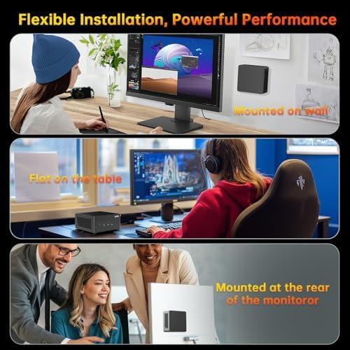 ASUS NUC 14 Pro Mini Desktop Computer, Intel Ultra 7 155H (16C/22T, Up to 4.8GHz), 64GB DDR5 RAM, 2TB PCIe SSD, Win 11 Pro Mini PC with Intel Arc GPU, Type-C, WiFi 6E, Thunderbolt 4, VESA Mount - Image 7