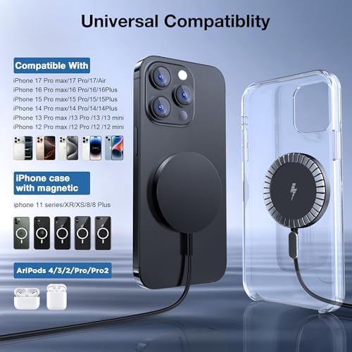 Charger 2 Pack: Magnetic Wireless Charge 17-12 & - Image 2