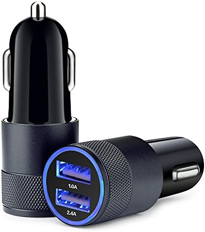 Car Charger 2 Pack, Sicodo 3.4A USB Smart Port Charger Compatible with by Sicodo