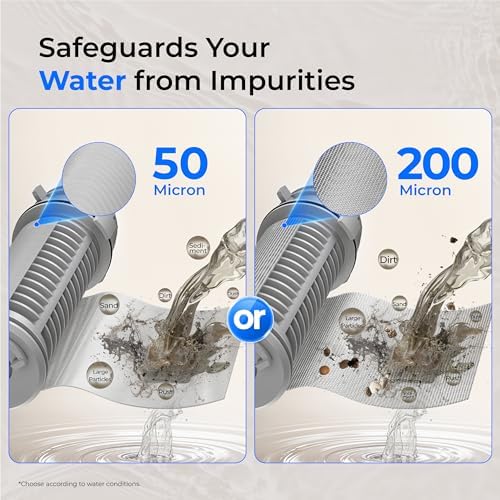 Waterdrop RPFK52 Spin Down Sediment Filter, 50 Micron+200 Micron - Image 3