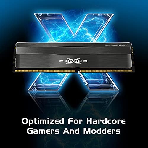 Silicon Power Gaming Series DDR4 32GB (2x16GB) 3200MHz (PC4 25600) 288-pin CL16 1.35V UDIMM Desktop Memory Module RAM Metallic Grey SP032GXLZU320BDC - Image 6