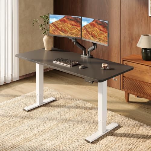 SANODESK 1'' Thick One-Piece 60 x 24'' Height Adjustable Standing Desk by sanodesk