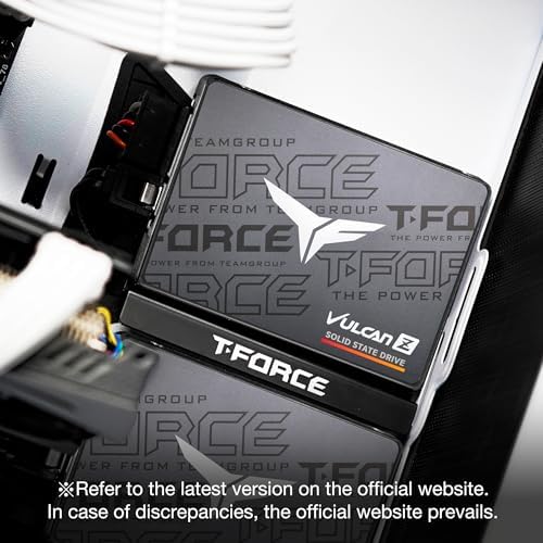 TEAMGROUP T-Force Vulcan Z 512GB SLC Cache 3D NAND TLC 2.5 Inch SATA III Internal Solid State Drive SSD (R/W Speed up to 530/470 MB/s) T253TZ512G0C101 - Image 7