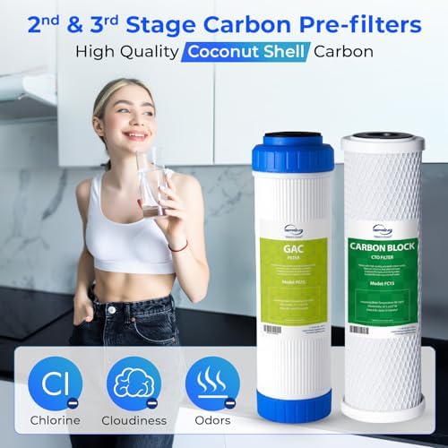 iSpring F3 Water Filter Set for Under Sink Water Filter System RCC7AK/US31 - Image 4