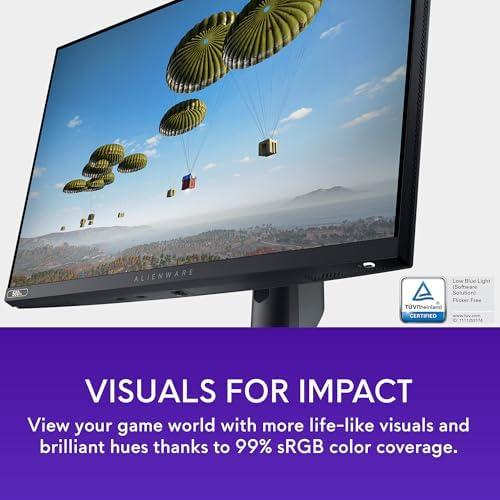 Dell 24 Monitor AW2524HF, FHD Fast IPS, 0.5ms, AMD FreeSync Premium - Image 4