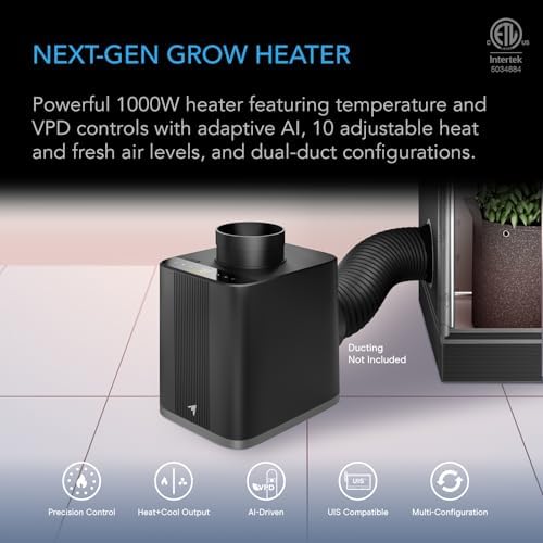 AC Infinity THERMOFORGE T7, Plant Heater 1000W w/ Environment Controller - Image 2