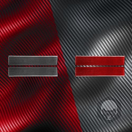 Real Soft Red Carbon Fiber Car Door Sill Plate Door Pedal Anti-Slip Strip Trim Sticker Auto Interior Decoration Accessories Compatible with Benz Smart 2016 2017 2018 2019 2020 2021(Near Seat) - Image 6