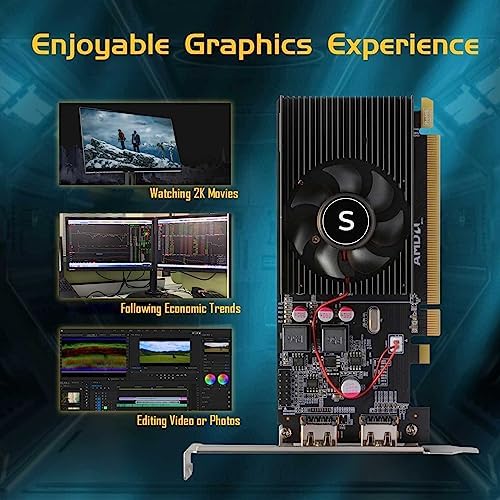 Radeon HD 6570 Graphics Card, Dual HDMI, 1G GDDR3 64-bit, Video Cards PC - Image 5