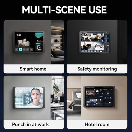 Magnetic Wall Mount with Charging Case A6 for iPad Mini (A17 Pro, A15 Bionic) 8.3-Inch. PoE and DC up to 18W Quick Charge, Strong Magnets, 360 Rotation - Image 6