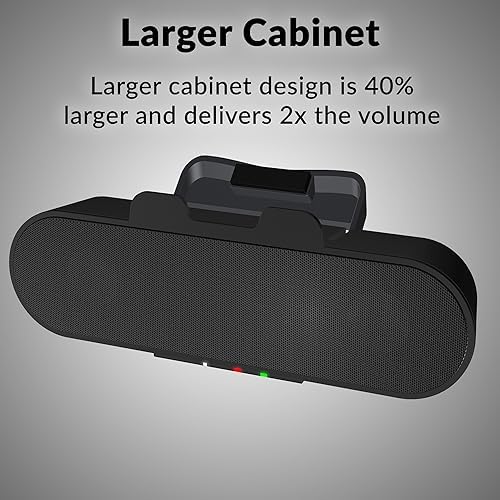 Cyber Acoustics CA-2890PRO USB and Bluetooth Speaker Bar, 20W, Rich Bass - Image 4