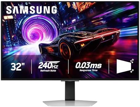 Samsung 32” Odyssey QD-OLED G8 (G81SF), 4K, 240Hz Gaming Monitor by Unknown