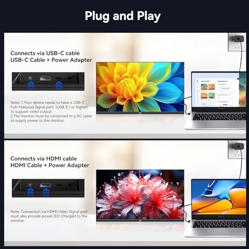 Kenowa 23.8" 2K Large Portable Monitor 100Hz IPS Freesync Gaming Monitor - Image 3