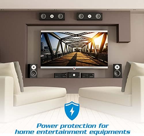 Forza UPS 750VA/450W Line Interactive Uninterrupted Battery Backup Supply, 12 Outlets, AVR, LCD Screen, USB, Coaxial, 3 Year Warranty 120V | UPS interactiva - Image 2