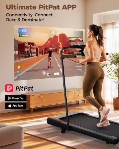Superun Under Desk Walking Pad with 6% Incline, 3 in 1 Portable Treadmill - Image 5