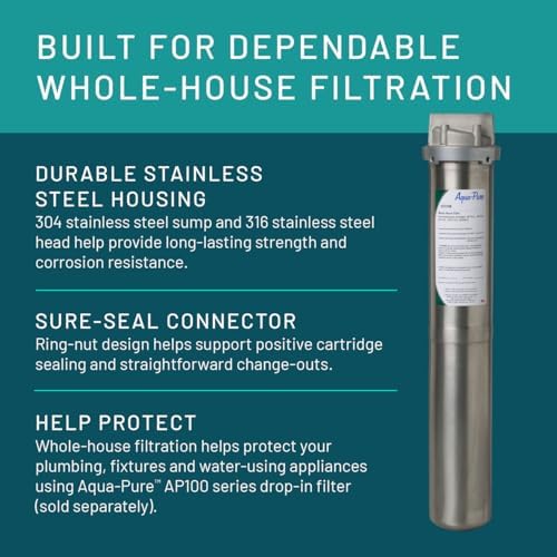 3M Aqua-Pure SST Series Whole House Water Filter Housing SST2HB - Image 5