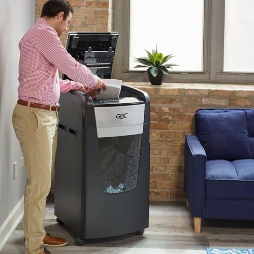 GBC Paper Shredder, Auto Feed+, 230 Sheet Capacity, Super Cross-Cut, Small Office Shredder, 230X (WSM1757606) - Image 5