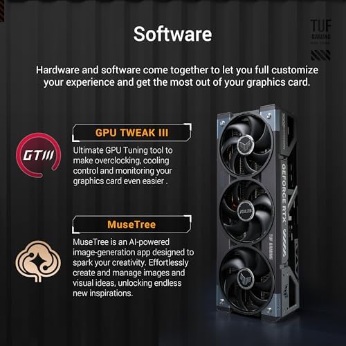 ASUS TUF Gaming GeForce RTX™ 5080 16GB GDDR7 OC Edition Graphics Card - Image 6