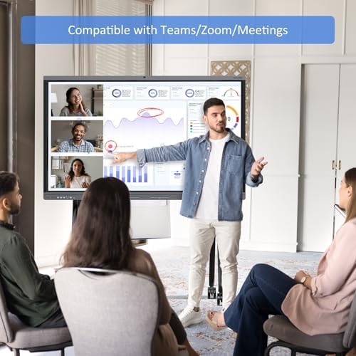 Shiarffe X5 Smart Board 65 Inch 4K Interactive Whiteboard - Image 3
