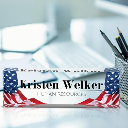 Personalized Acrylic Name Plate for Desk, Custom Office Decor - Image 2
