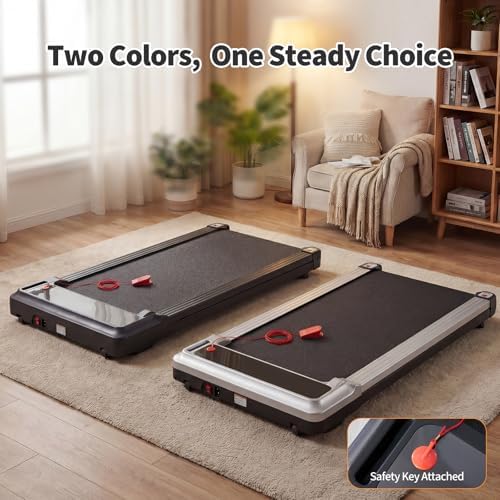 3-in-1 Walking Pad Under Desk Treadmill for Home Office Portable - Image 2