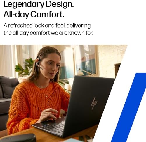 Poly Voyager Legend 30 - Bluetooth Headphones with Mic - Discreet Boom & 4 Noise-Canceling Mics - WindSmart Technology - All-Day Comfort - Seamless Connectivity - Smart Sensors & Call Controls - Image 4