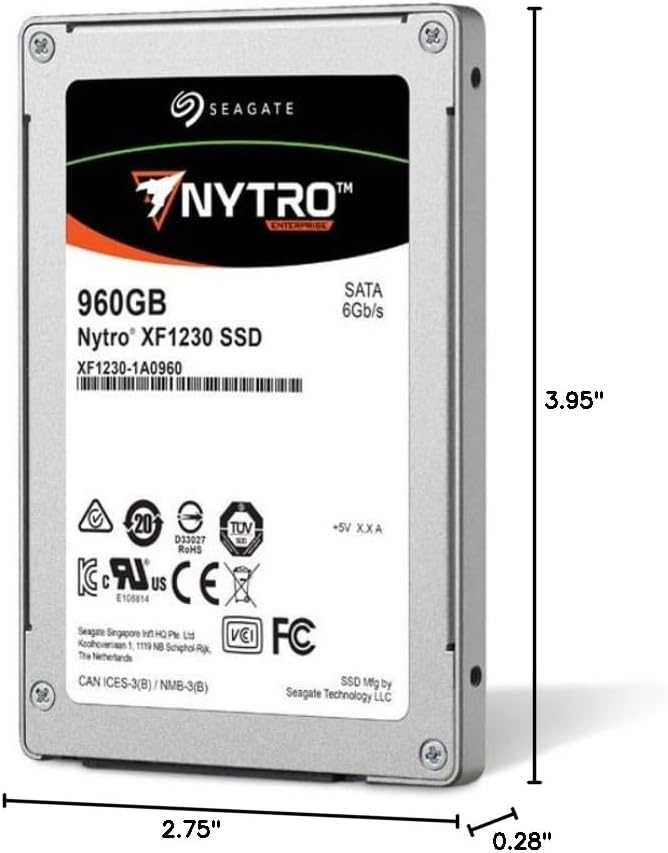 Seagate Nytro 960 GB Internal Solid State Drive - 2.5" - XF1230-1A0960 - Image 4