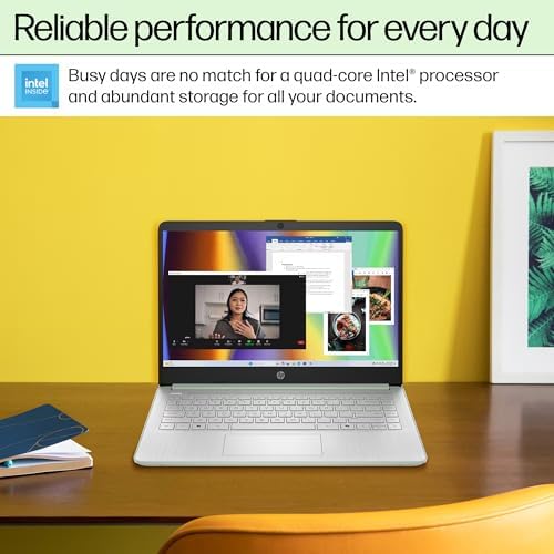 HP 14" Laptop Computer for 2026 Student Business Productivity, MS Office & Win 11 Pro, Copilot AI, Intel 4-Core CPU, 4GB DDR5 RAM, 628GB Storage (128GB UFS+500GB Ext), Wi-Fi 6, HubxcelAddon, Green - Image 6