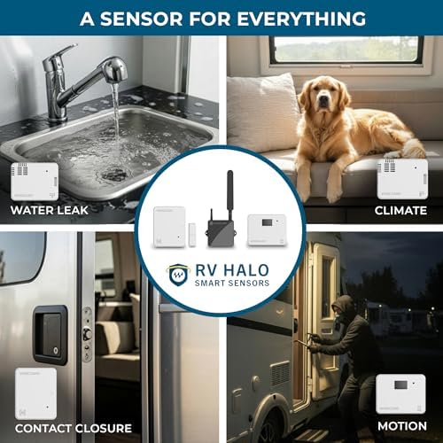 Winegard RV Halo Smart Temperature & Humidity Sensor HS-TMP1 - Image 4