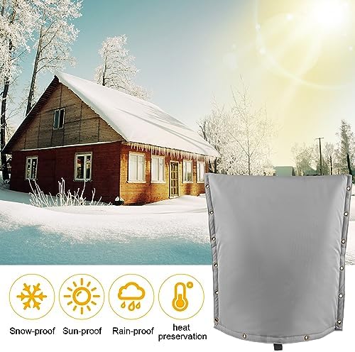 Insulated Backflow Preventer Pouch - Outdoor Pipe Insulation for Winter, Well Pump & Sprinkler Valve Protection - Image 6