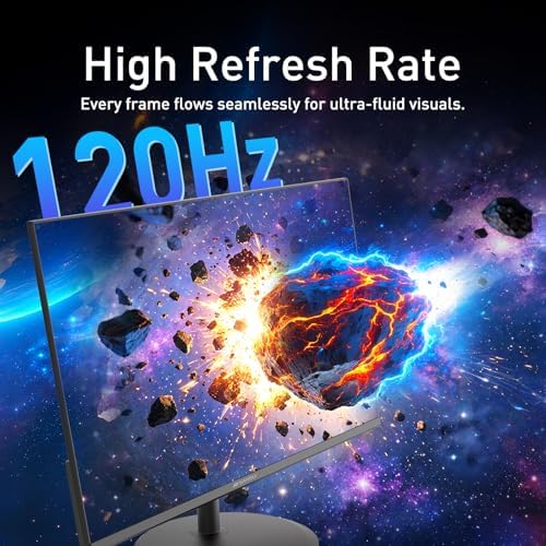 SANSUI 22 Inch 120Hz Computer Monitor, FHD 1080P Eye Care for Home/Office - Image 2