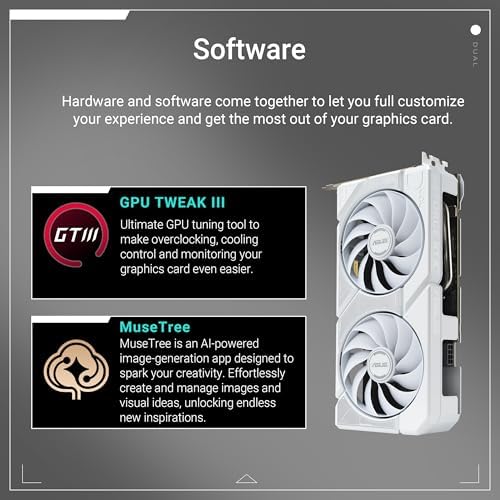 ASUS Dual GeForce RTX 5060 Ti 16GB GDDR7 White OC Edition Graphics Card - Image 7