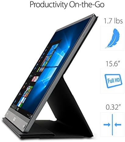 ASUS ZenScreen MB16AC 15.6 Inch 1080p USB-C Portable Monitor - Image 3
