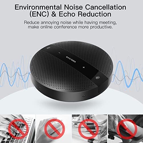 PC Microphone Speaker Business Conference USB Speakerphone for Skype, Webinar, Call Center - Image 4