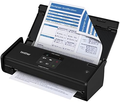 Brother ADS1000W Compact Color Desktop Scanner with Duplex and Wireless Networking,Black - Image 2