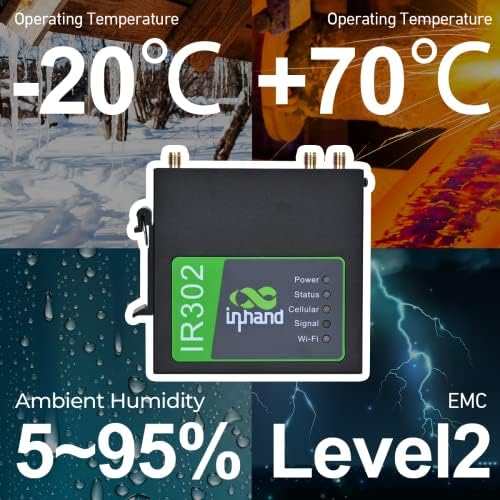 InHand Networks IR302 Industrial IoT 4G LTE VPN Cellular Router - Image 5