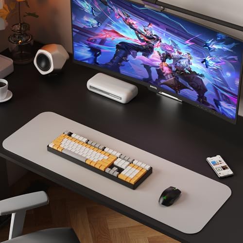 WALKINGDESK 48x24 Inches Height Adjustable Electric Standing Desk with 2 Hooks for Home Office, Ergonomic Sit Stand up Desk with Splice Board, Black - Image 6