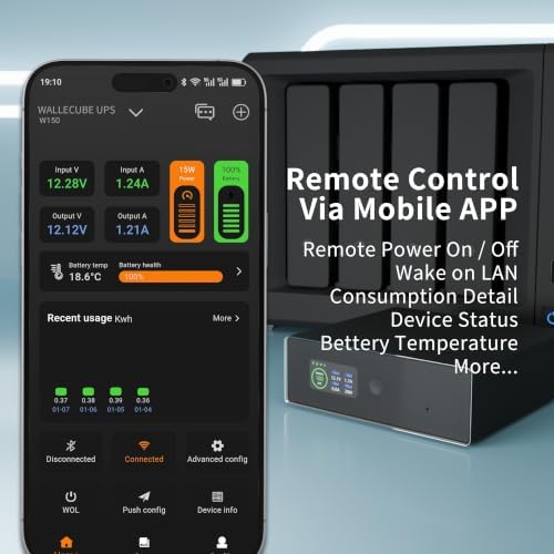 UPS for NAS 150W DC Uninterruptible Power Supply - Image 4