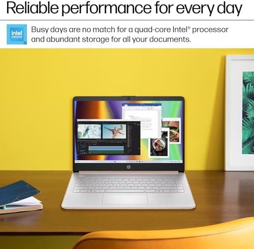 HP 14" Laptop 2025 Business Student Slim Computer, Lifetime MS Office, Copilot AI, Quad-Core Intel CPU, 16GB RAM, 628GB Storage (128GB UFS+500GB Ext), MarxsolAccessory, Wi-Fi 6, Win 11 Pro, Rose Gold - Image 7