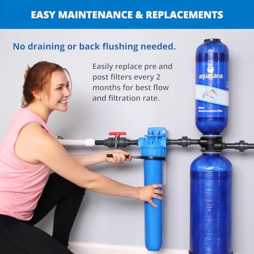 Aquasana Whole House Water Filter System | 1M Gal | Carbon & KDF | WH-1000 - Image 6