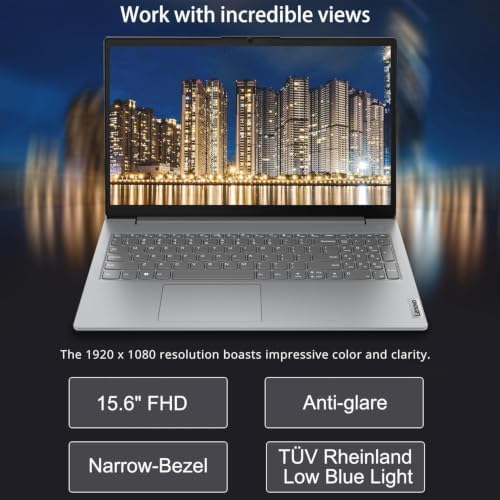Lenovo Laptop Computer V15, AMD Ryzen 5 7520U, 8GB RAM, 512GB SSD - Image 3
